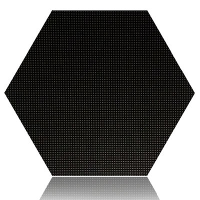 Pannello di visualizzazione a LED creativo impermeabile / schermo a LED esagonale interno