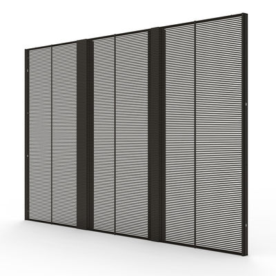 Armadio in alluminio per interni 1500*1000 PH3-7 Pubblicazione pubblicitaria trasparente schermo LED