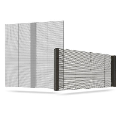 1000mmx1000mm Parete video trasparente PH10-10 per pannello pubblicitario 3D