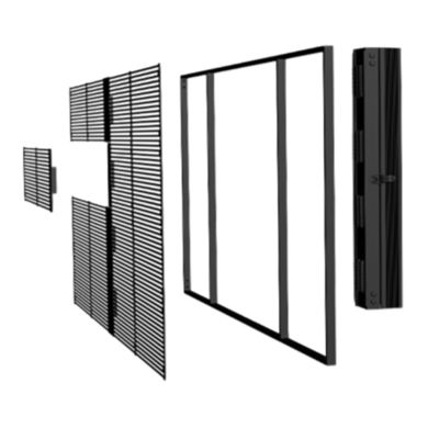 Display trasparente a LED ad alta luminosità ad alta frequenza di aggiornamento
