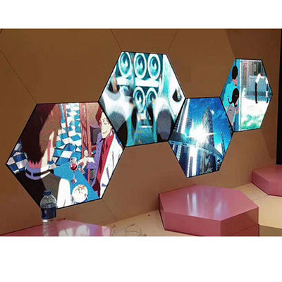 Display a LED esagonale a pieno colore impermeabile