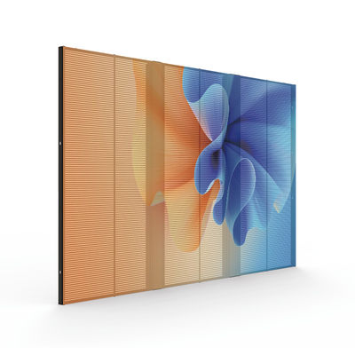Display a LED trasparente e supersottile Installazione fissa su parete video