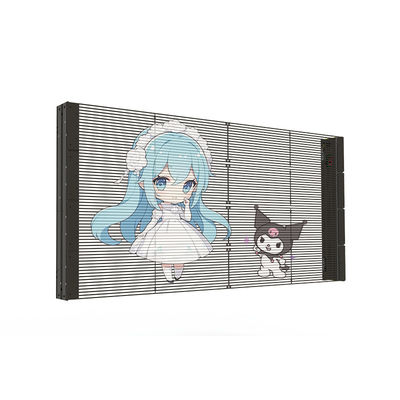 PH10-10 schermo LED trasparente interno alta luminosità muro video LED trasparente