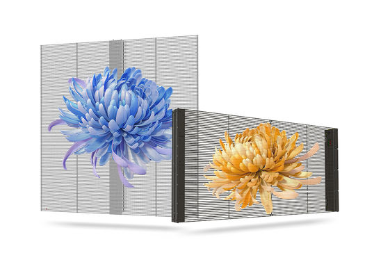 1000mmx1000mm Parete video trasparente PH10-10 per pannello pubblicitario 3D