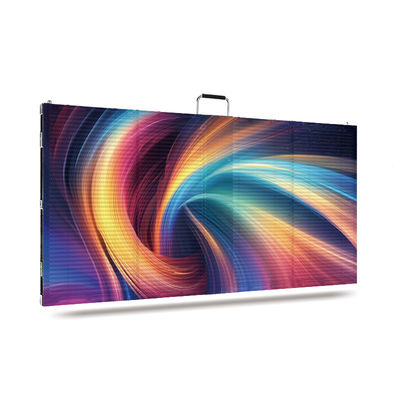 Display trasparente a LED HT 500*1000 modalità multiinstallazione 3D Parete video trasparente