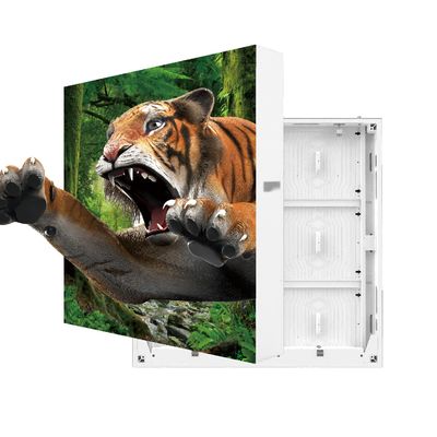 Display 3D personalizzato senza vetro Cabinetto in alluminio esterno 480mm*320mm Alta Definizione