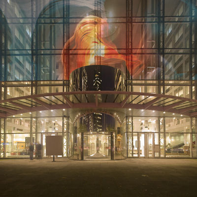 Soluzione di visualizzazione a colori completi per schermo a cristallo a LED personalizzato con durata di 100000 ore