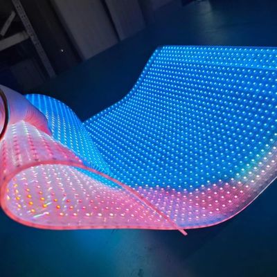 Splendido schermo LED olografico per schermi flessibili con grande angolo di visione 990mmX390mm
