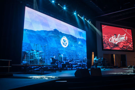 Interno RH-A 3.91 Full Color Rental schermo a LED video muro