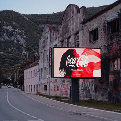 Display LED personalizzato ad alta precisione per la pubblicità all'aperto