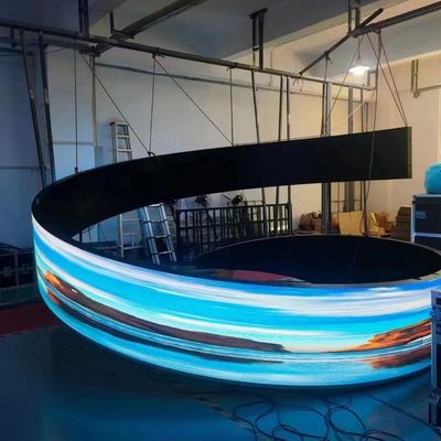 HMT-SA-P2.5 Staggio LED Display Screen Full Color Curved Outdoor LED Screen
