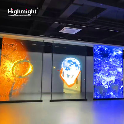 JL-15 schermo a cristallo LED olografico multifunzione per pubblicità e mostre