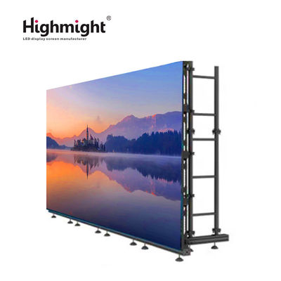 P3.91 schermo a LED a noleggio all'aperto IP65 alto livello di protezione, chiaro e visibile