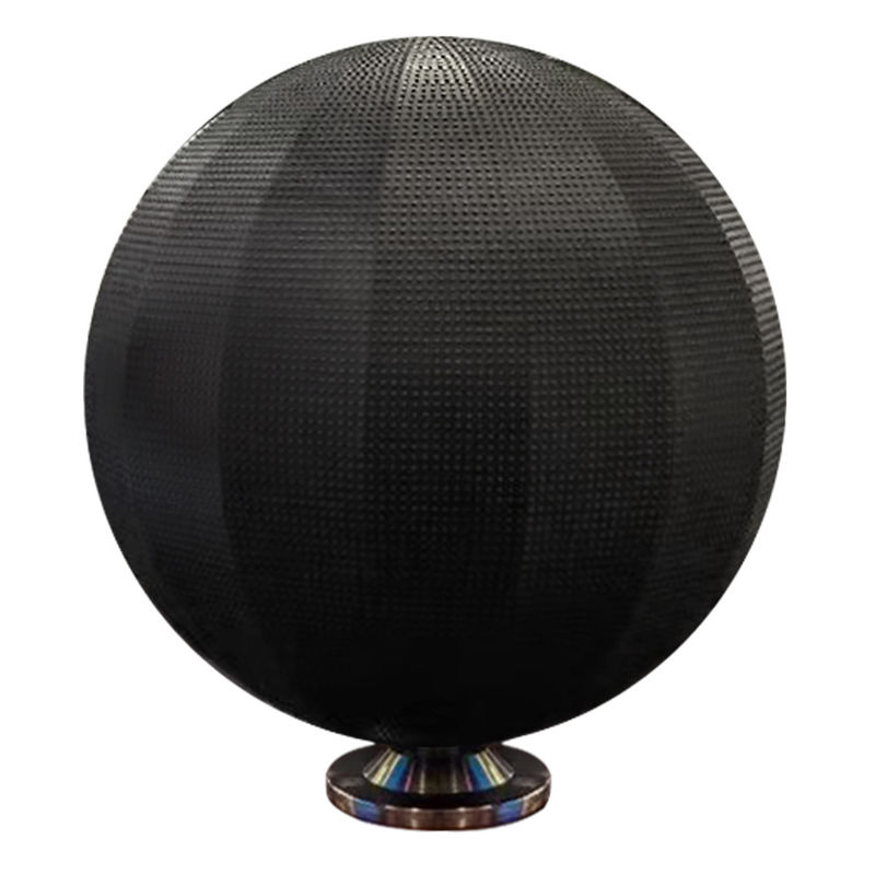 schermo LED a sfera impermeabile a colori pieni Display LED esterno P3 personalizzato