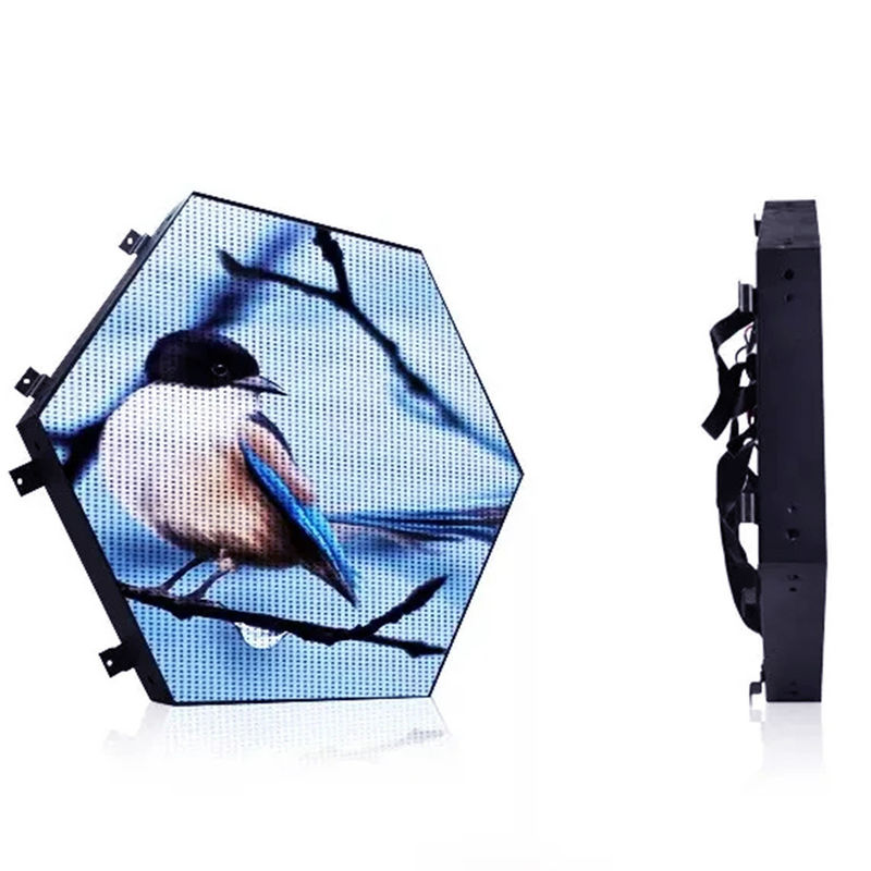 Display a LED esagonale a pieno colore impermeabile