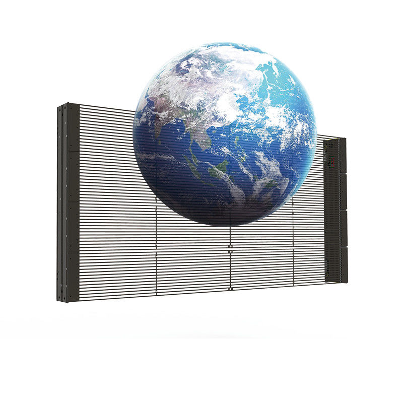 Display a LED trasparente per parete PH3.91-7.82 Pixel Pitch Alta permeabilità