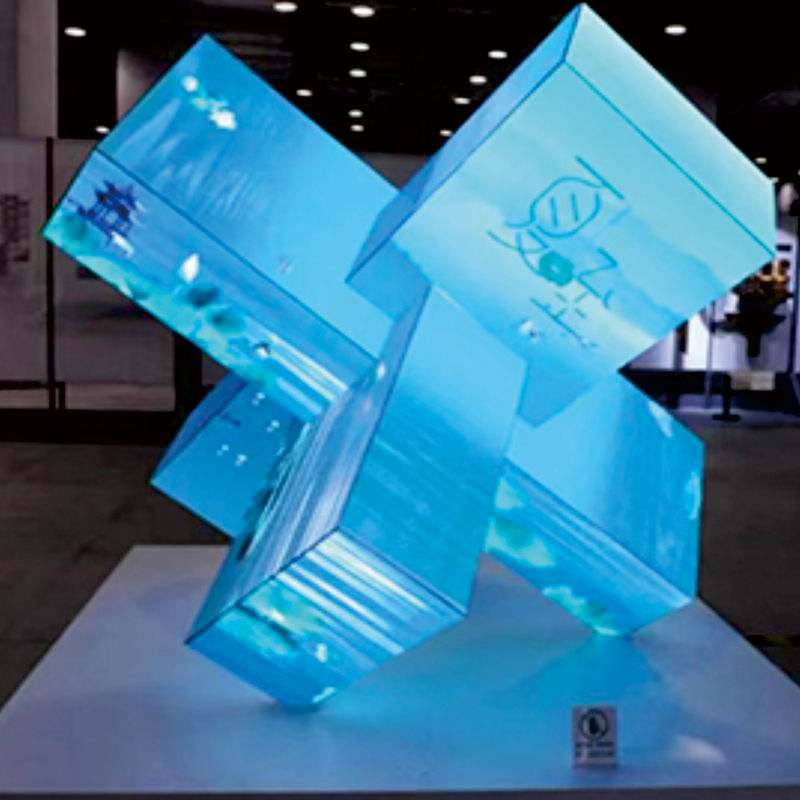 schermo a LED a colori personalizzato piccolo passo della lampada a LED con angolo di visione ampio