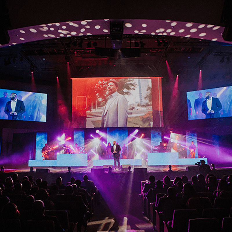 Screen a LED ad alto raffreddamento e schermo a LED ad alto grigio